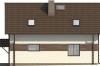 Projekt domu DM-6500 - elewacja frontowa