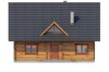 Projekt domu Rumiankowo DM-6542, parterowy z poddaszem użytkowym, niepodpiwniczony i bez garażu - elewacja frontowa