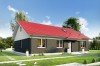 Projekt domu Izelia DM-6741, parterowy, niepodpiwniczony, bez garażu - kolorystyka wersja 3