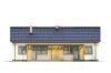 Projekt domu DM-6639 - elewacja ogrodowa