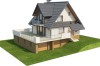 Projekt domu DM-6031 - model 3D