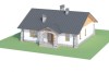 Projekt domu DM-6301 - model 3D