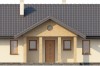 Projekt domu Wiśnicz DM-6292, parterowy, niepodpiwniczony, bez garażu - elewacja frontowa
