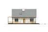 Projekt domu DM-6617 - elewacja frontowa
