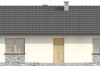 Projekt domu DM-6302 N - elewacja frontowa