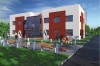 Projekt budynku biurowego K-23, piętrowy, niepodpiwniczony, bez garażu - kolorystyka wersja 2
