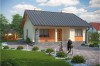 Projekt domu Opatkowice L-6298 , parterowy, jednorodzinny dworkowy, bez garażu, bez podpiwniczenia-kolorystyka wersja 1