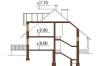Projekt domu DM-6040 - przekrój A-A