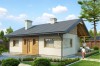 Projekt domu Serock N DM-6306 N, parterowy, bez garażu, bez podpiwniczenia - kolorystyka wersja 2