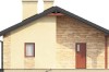 Projekt domu Serock N DM-6306 N, parterowy, bez garażu, bez podpiwniczenia - elewacja prawa
