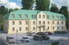 Projekt hotelu K-74 -  piętrowy, podpiwniczony, bez garażu - kolorystyka wersja 4