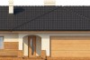 Projekt domu Gorzków DM-6331, parterowy, z garażem dwustanowiskowym, bez podpiwniczenia - elewacja frontowa