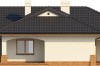 Projekt domu Gorzków DM-6331, parterowy, z garażem dwustanowiskowym, bez podpiwniczenia - elewacja lewa