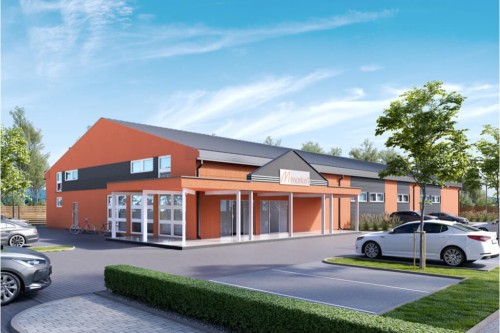 Projekt budynku K-78 - wykończenie elewacji