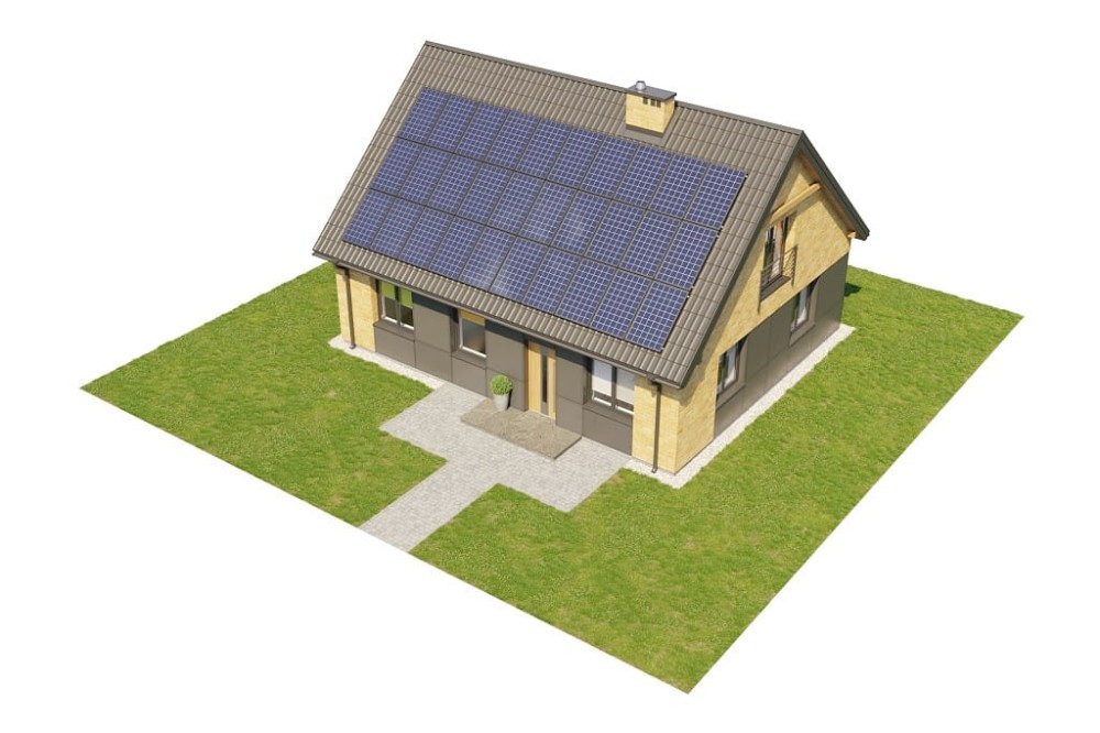 Projekt domu Intaris DM-6777,  parterowy ze strychem, niepodpiwniczony i bez garażu - model