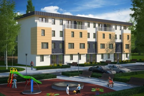 Projekt domu DM-6491 - wykończenie elewacji