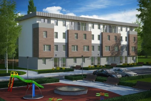 Projekt domu DM-6491 - wykończenie elewacji