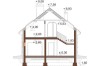 Projekt domu DM-6568 - przekrój A-A