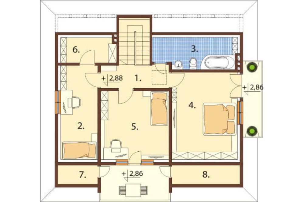 Rzut piętra / antresoli