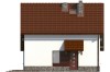 Projekt domu Mszana DM-6024, parterowy z poddaszem mieszkalnym, bez podpiwniczenia - elewacja frontowa