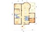 Projekt domu Chraboty N DM-6202 N, parterowy bez podpiwniczenia - rzut parteru