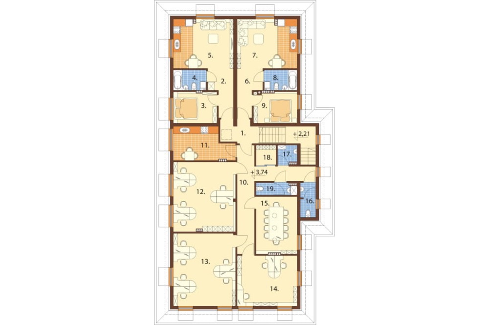 Rzut piętra / antresoli