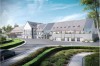 Projekt hotelu LK-81, niepodpiwniczony, trzykondygnacyjny, ze strychem - kolorystyka wersja 1