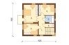 Projekt domu Skotniki DM-5591, piętrowy, bez podpiwniczenia - rzut piętra