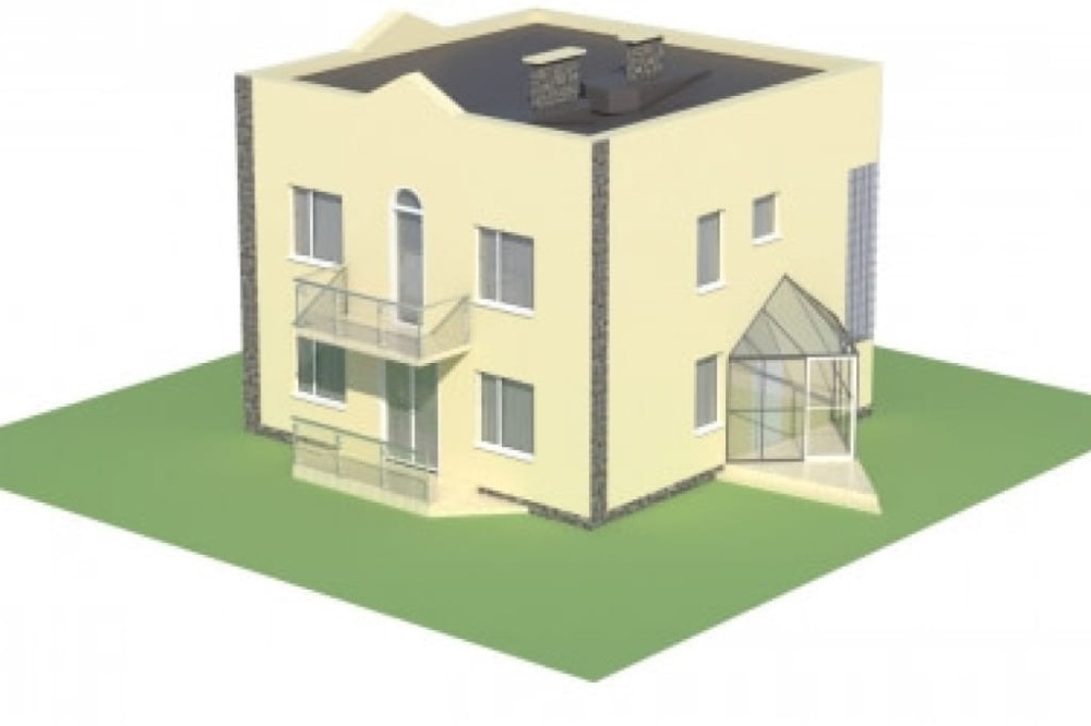 Projekt domu Skotniki DM-5591, piętrowy, bez podpiwniczenia - model