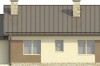 Projekt domu Radostowo C DM-6503C, parterowy, tradycyjny, z garażem, niepodpiwniczony - elewacja ogrodowa