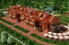 Projekt hotelu K-21, budynek piętrowy z poddaszem użytkowym, bez podpiwniczenia - kolorystyka wersja 4