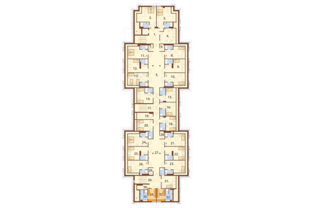 Rzut piętra / antresoli