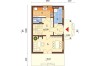 Projekt domu Bogatynia DM-6279, parterowy z poddaszem mieszkalnym, bez podpiwniczenia - rzut parteru