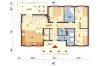 Projekt domu Sabotek 2 L-6583, parterowy, niepodpiwniczony - rzut parteru