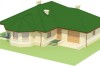 Projekt domu Miłosna DM-6429, parterowy, z garażem, bez podpiwniczenia - model