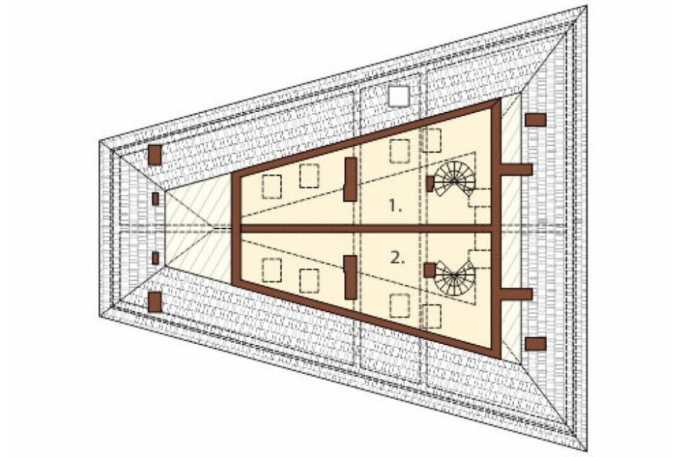 Rzut piętra / antresoli