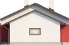 Projekt domu Wołowiec N DM-6498 N, parterowy, bez podpiwniczenia - elewacja ogrodowa