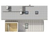 Projekt domu L-6749 - elewacja ogrodowa