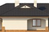 Projekt domu Gorzków 2 L-6331, parterowy, z garażem dwustanowiskowym, bez podpiwniczenia - elewacja lewa