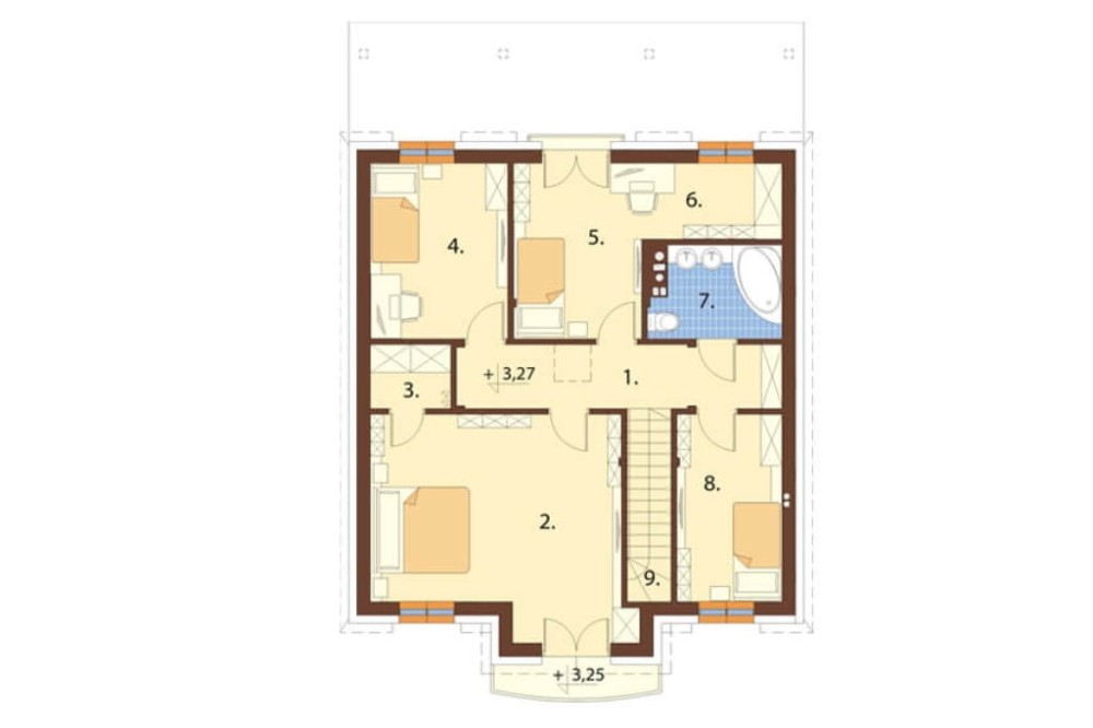 Rzut piętra / antresoli