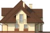 Projekt domu L-6349 - elewacja boczna
