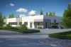 Projekt budynku produkcji spożywczej K-49, parterowy, bez podpiwniczenia - kolorystyka wersja 2