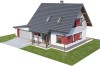 Projekt domu L-6525 - model 3D