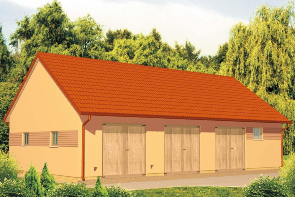 Projekt budynku ZG-22 - wykończenie elewacji