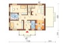 Projekt domu Podzamcze 2 L-6255, parterowy z antresolą, bez podpiwniczenia - rzut parteru