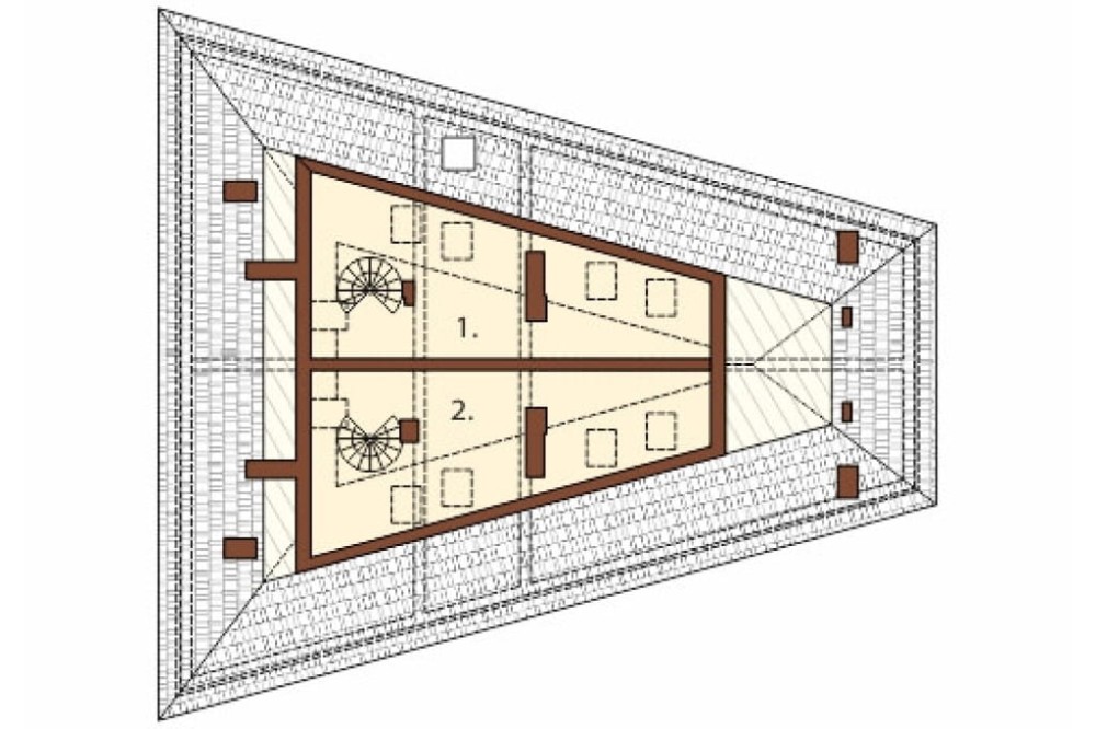 Rzut piętra / antresoli