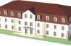 Projekt hotelu LK-74, dwupiętrowy, podpiwniczony, bez garażu - model