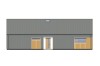 Projekt domu DM-6788 - elewacja frontowa