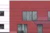 Projekt hotelu LK-96, dwukondygnacyjny, niepodpiwniczony, bez garażu - elewacja ogrodowa