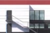 Projekt hotelu LK-96, dwukondygnacyjny, niepodpiwniczony, bez garażu - elewacja lewa